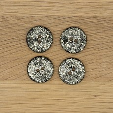 Dill Button - Polyester Speckle - 25 mm - 320267