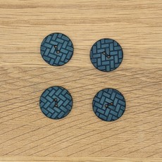 Dill Button - Braid Pattern - 23 mm