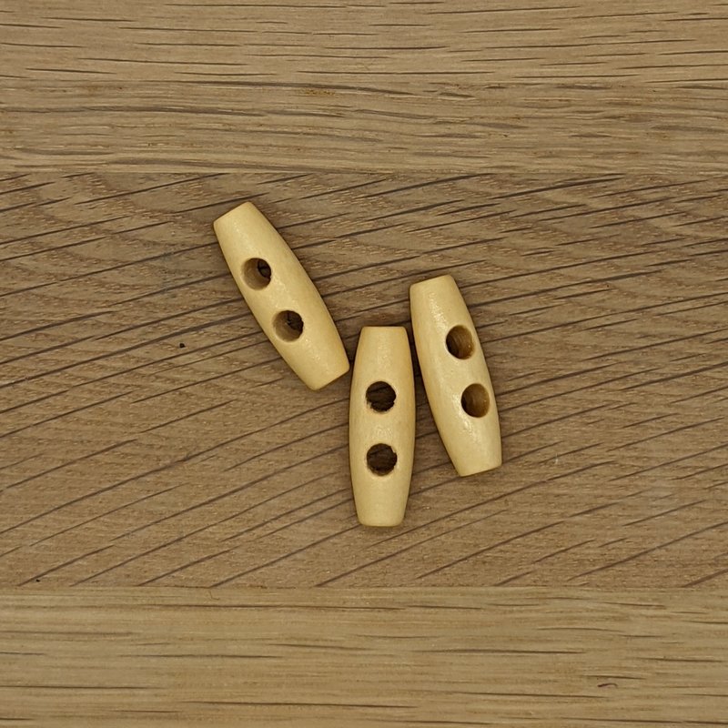 Dill Button - Wooden Toggle - 32 mm - 330609