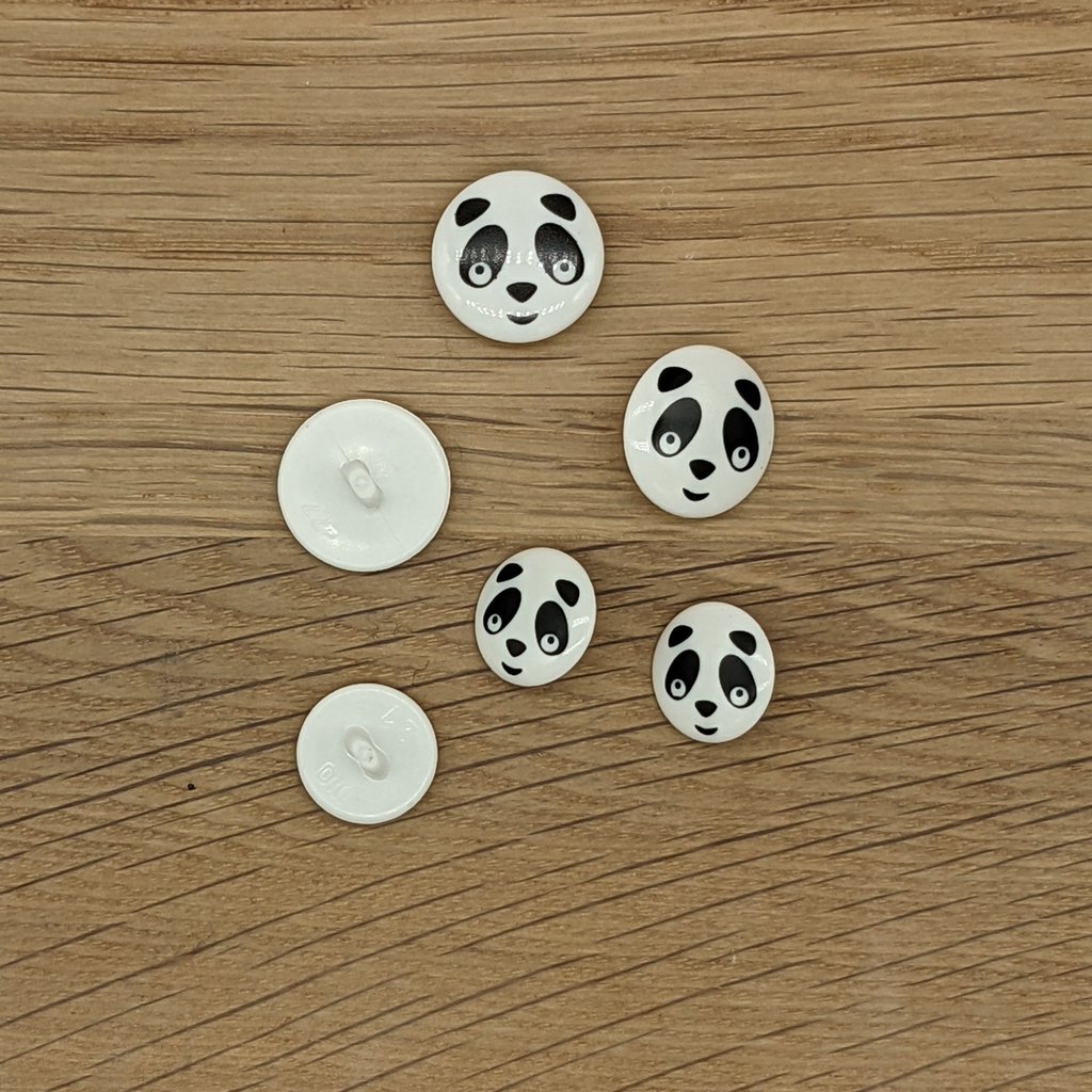 Dill Button - Panda