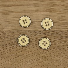 Dill Button - Metal-Poly Button 20 mm