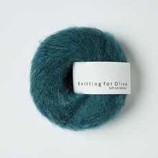 Soft Silk Mohair Knitting For Olive