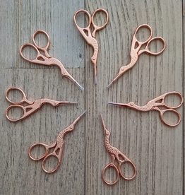 Make and Mend Make and Mend  - Rose Gold Stork Scissors