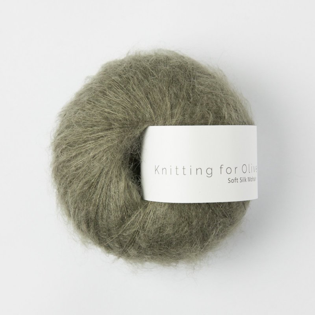 Knitting for Olive Soft Silk Mohair - Elderflower