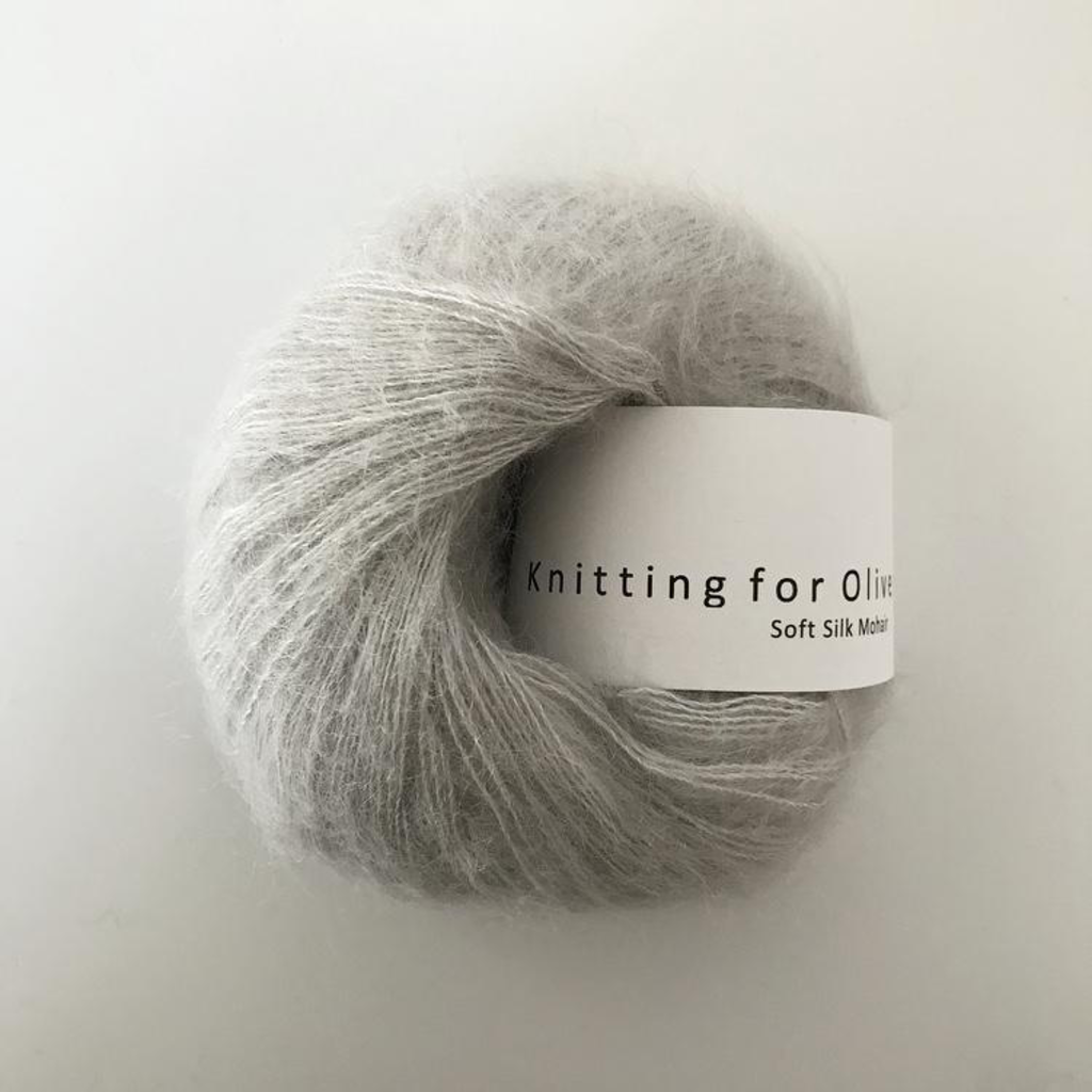 Knitting for Olive Soft Silk Mohair - Elderflower