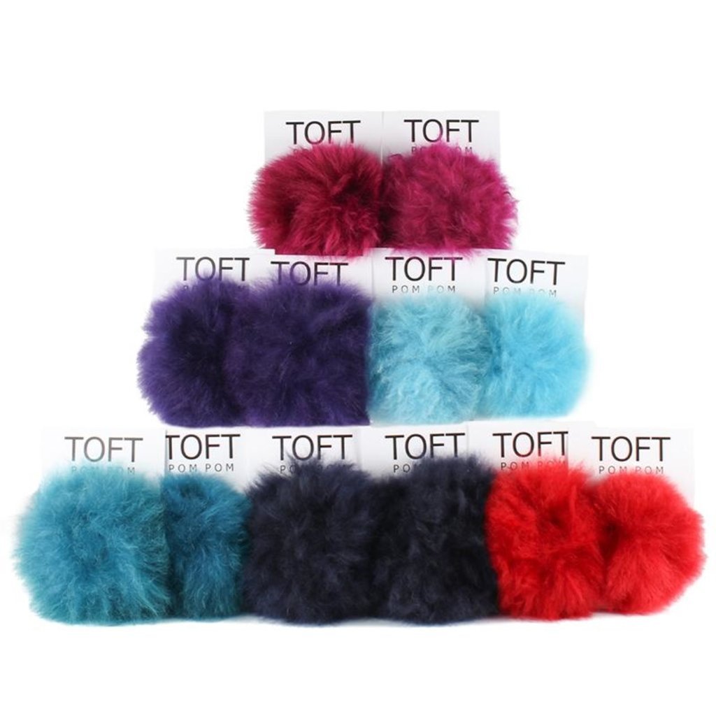 Toft - Alpaca Fur Pom Brights