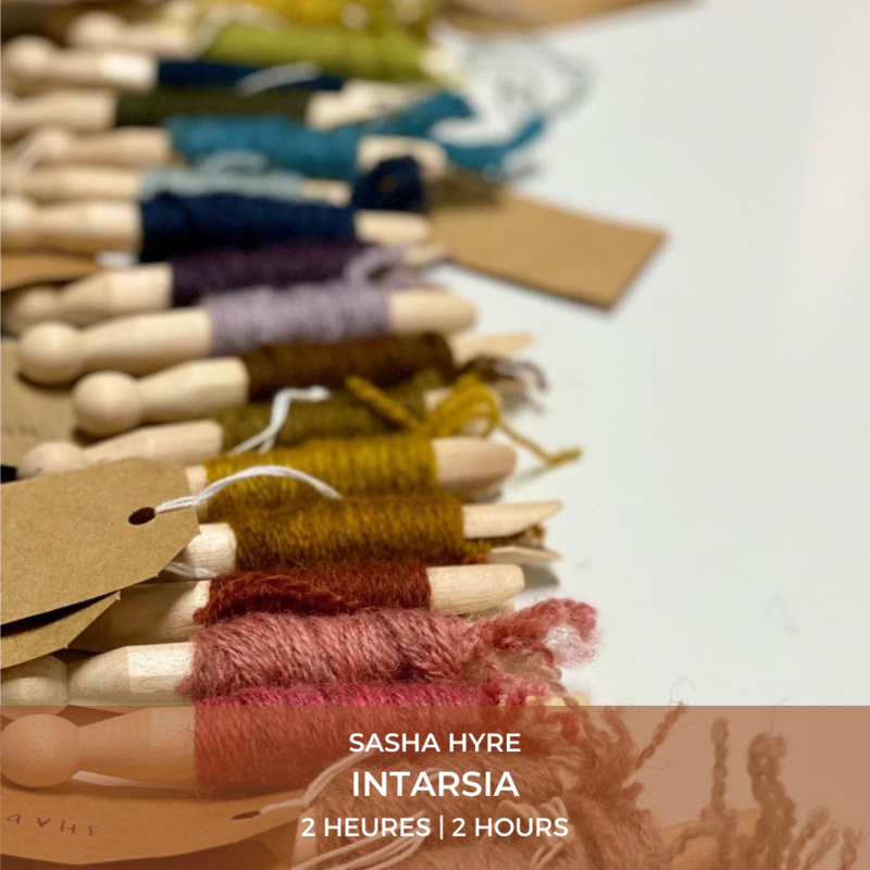 Cours : Introduction à l'intarsia