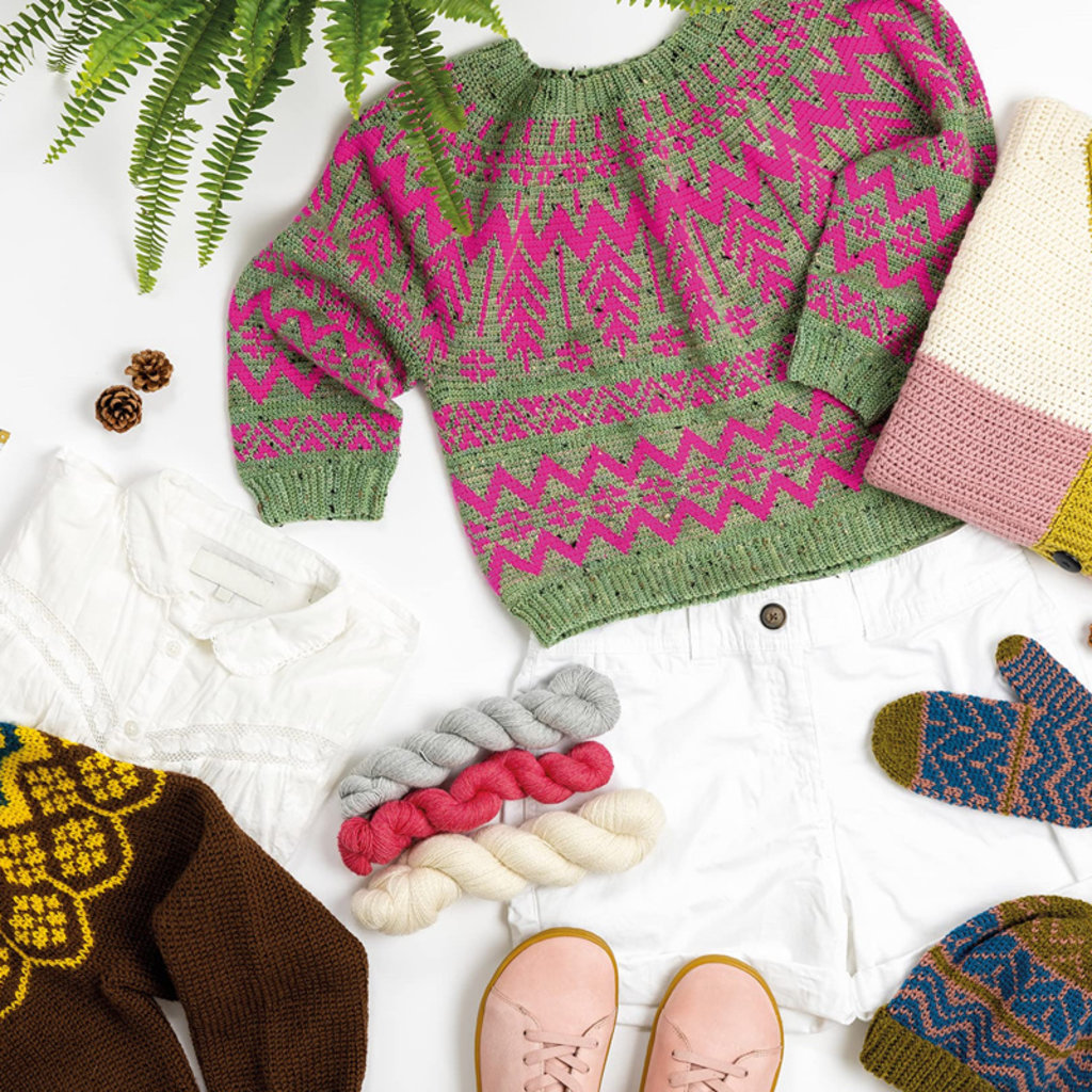 Colorful Crochet Knitwear by Sandra Gutierrez
