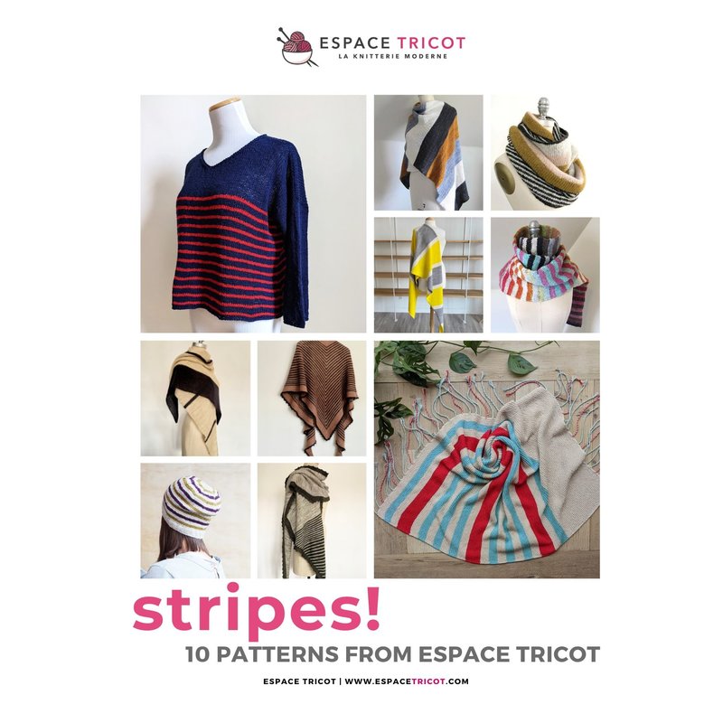 Espace Tricot Stripes! 10 patrons par Espace Tricot - e-book