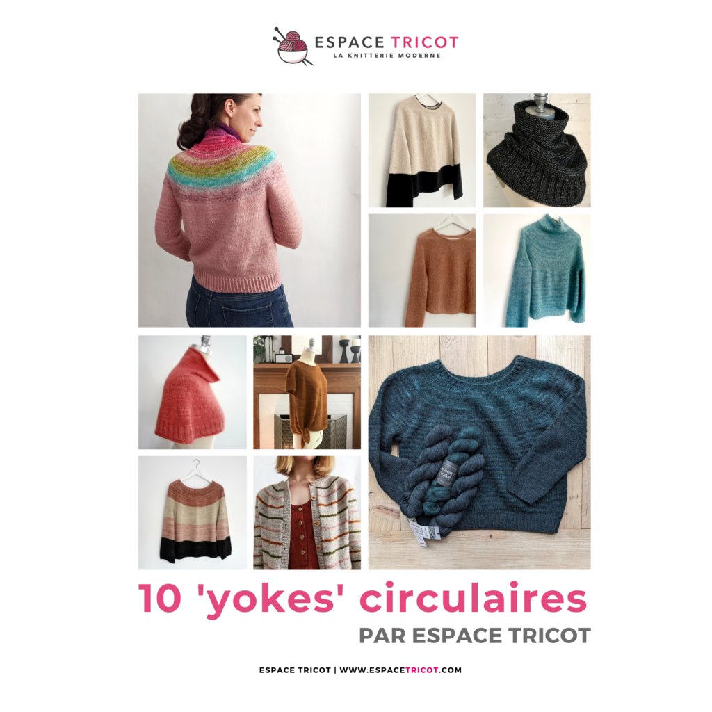 Espace Tricot 10 Circular Yokes from Espace Tricot - e-book