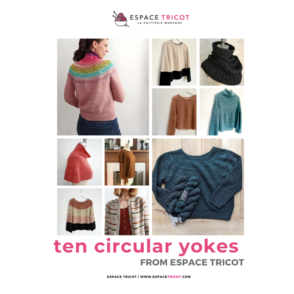 Espace Tricot 10 'Yokes' circulaires par Espace Tricot - e-book