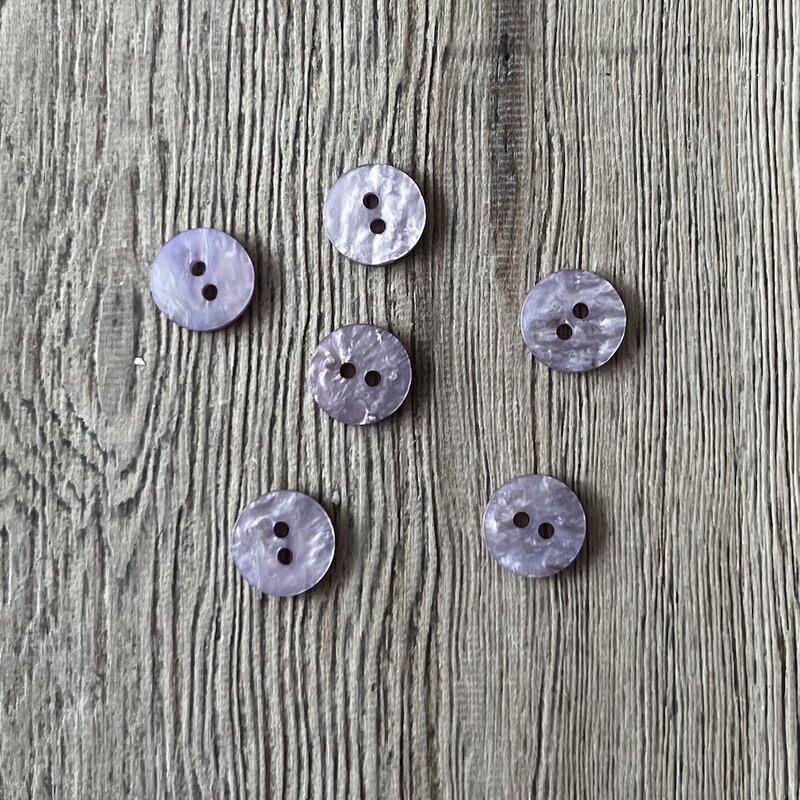 Dill Button - Lilac - 13 mm - 241105