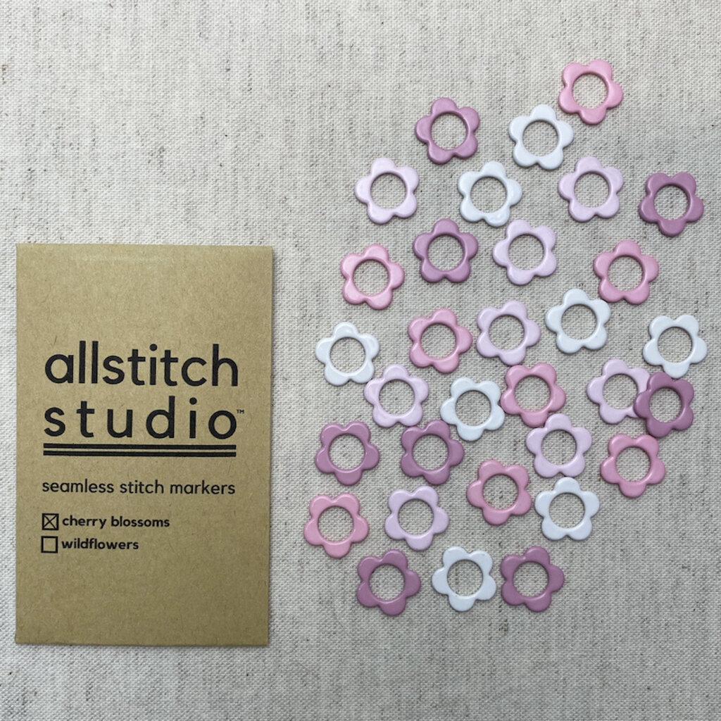 AllStitch Studio Allstitch Studio - Large Flower Stitch Markers