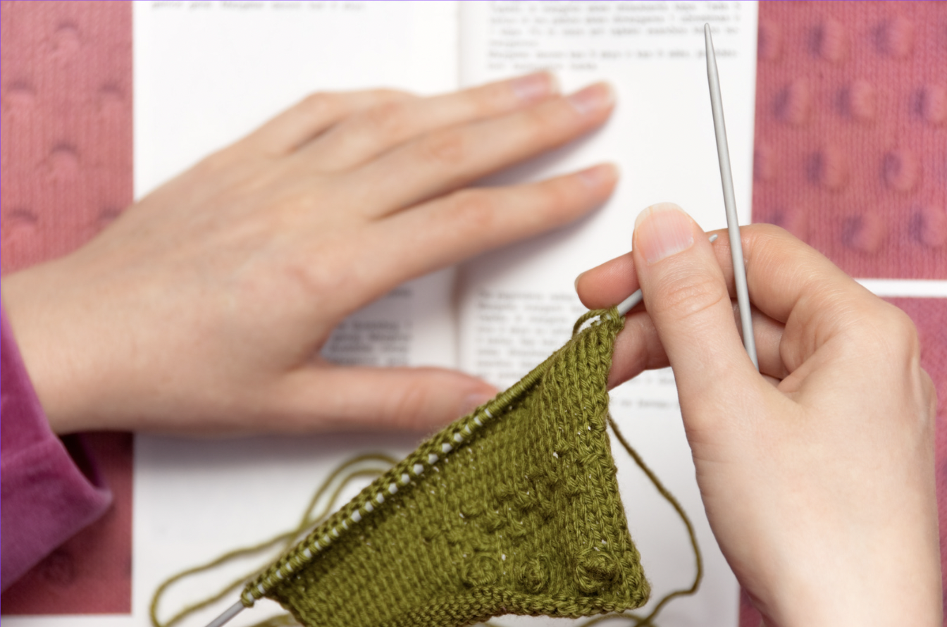 So you need some help with your knitting? 