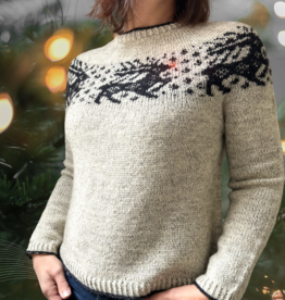 Bon Tricot Sleigh Ride Sweater Kit by Espace Tricot