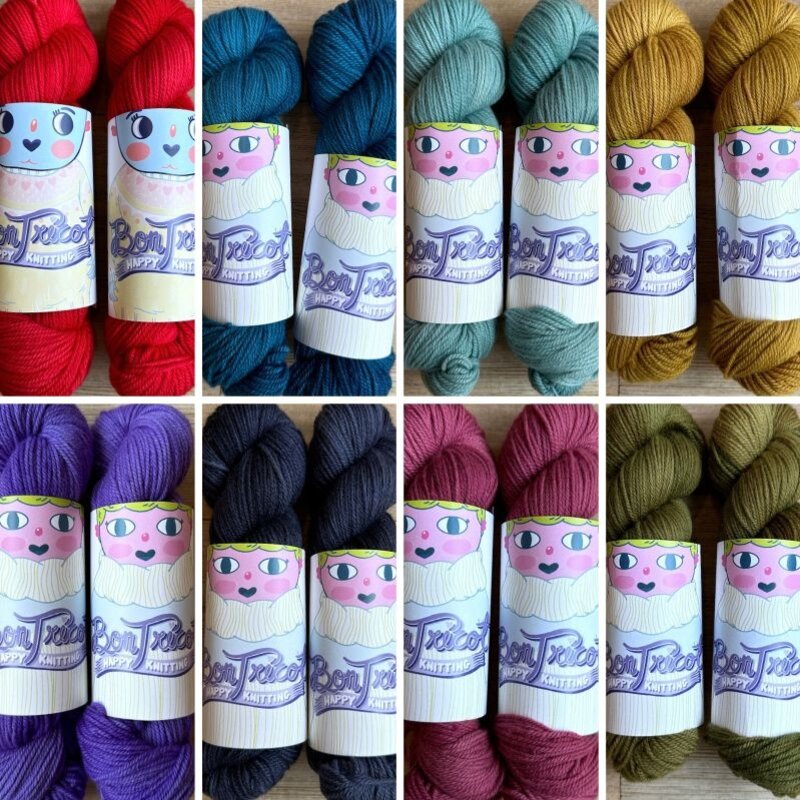 Bon Tricot Bon Tricot x Julie Asselin - Melange Fingering
