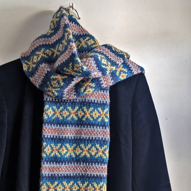 Bon Tricot Seaforth Scarf Kit