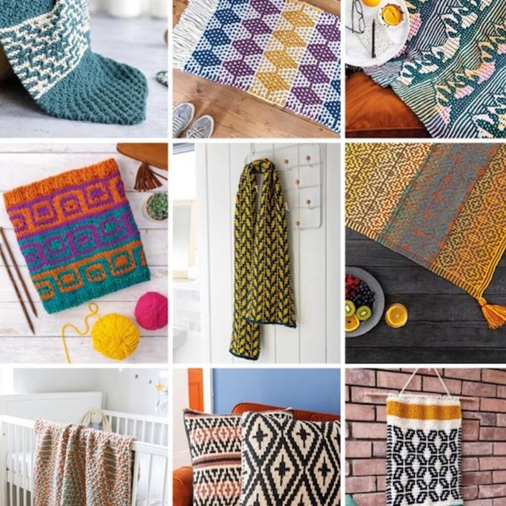 David & Charles Mosaic Knitting Workshop by Ashleigh Wempe