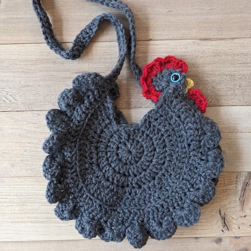 Espace Tricot Crochet Chicken Bag Kit