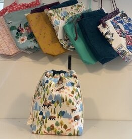 Make and Mend Medium Drawstring Project Bag