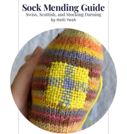 Digits & Threads Sock Mending Guide by Holli Yeoh
