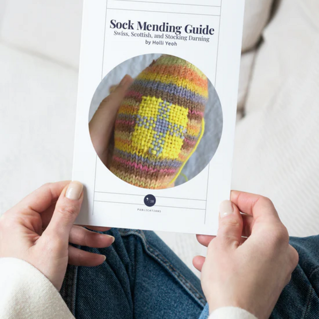 Digits & Threads Sock Mending Guide by Holli Yeoh