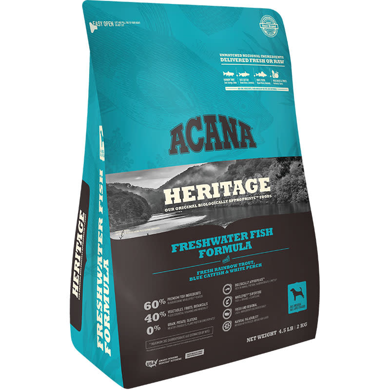 Acana GF Freshwater Fish 4.5lb Dog Food Fetch Pet Emporium