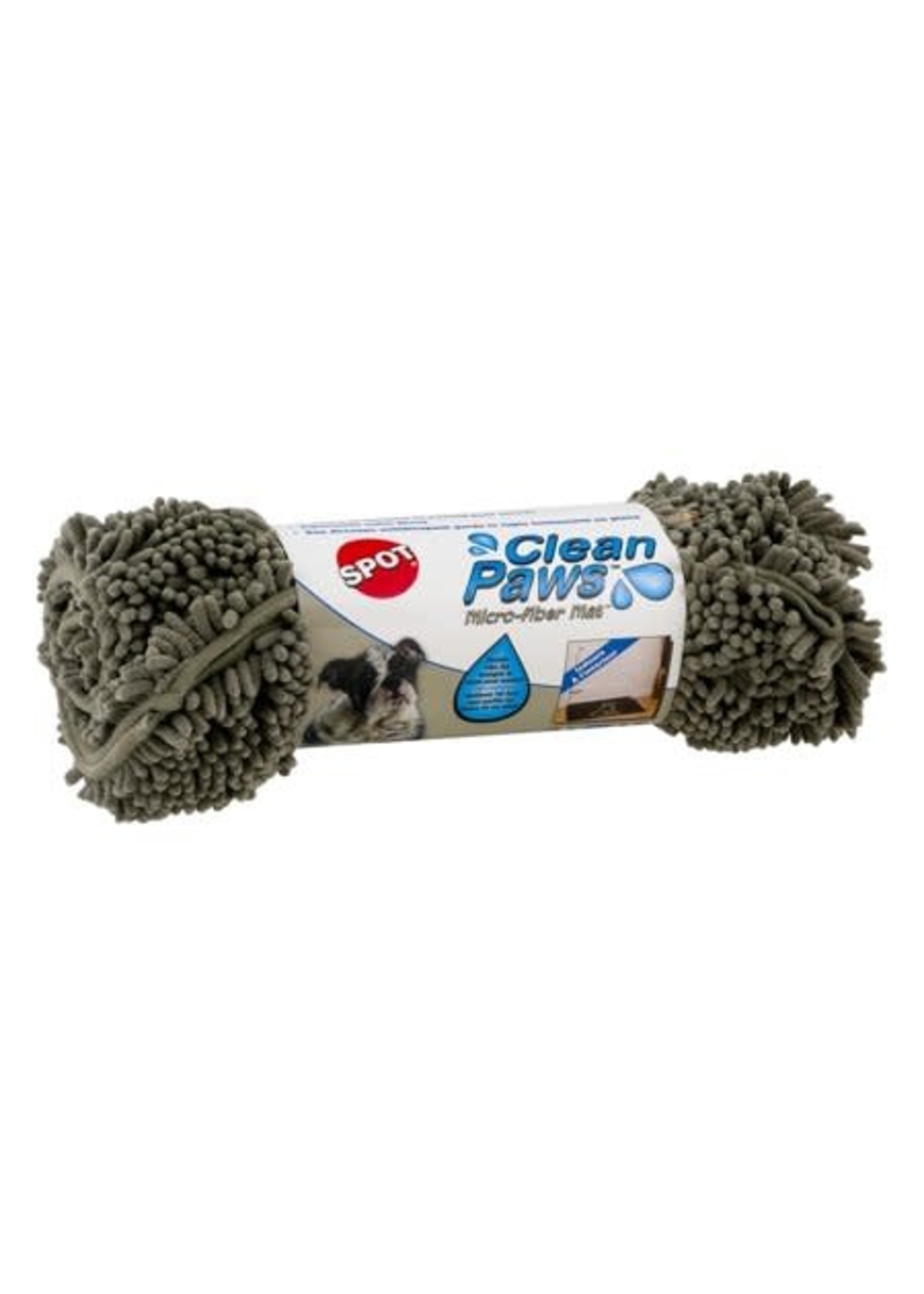 Ethical Products, Inc. Spot Clean Paws 31"x20" Micro-Fiber Mat in Sage