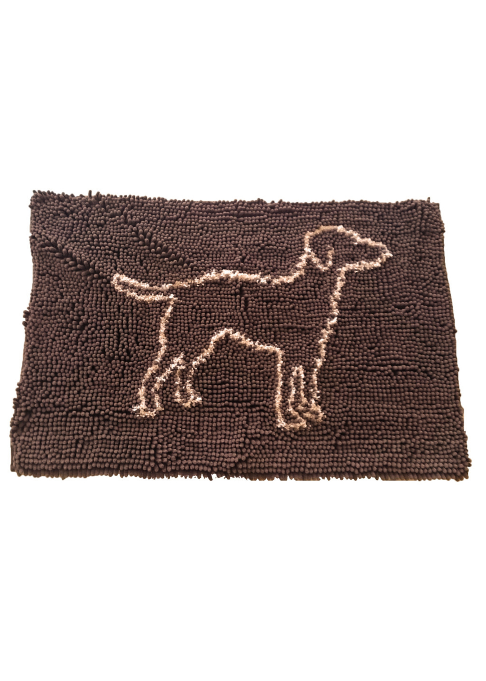 Ethical Products, Inc. Spot Clean Paws 35x24" Micro-Fiber Mat in Brown