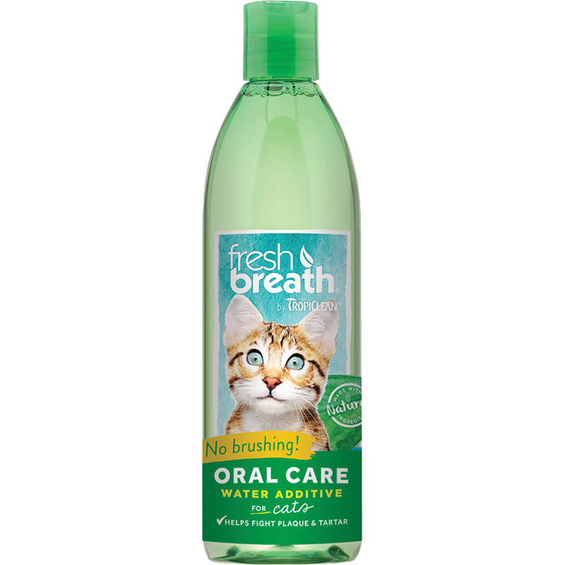 Tropiclean Cat Dental Health Water Additive 16oz Fetch Pet Emporium