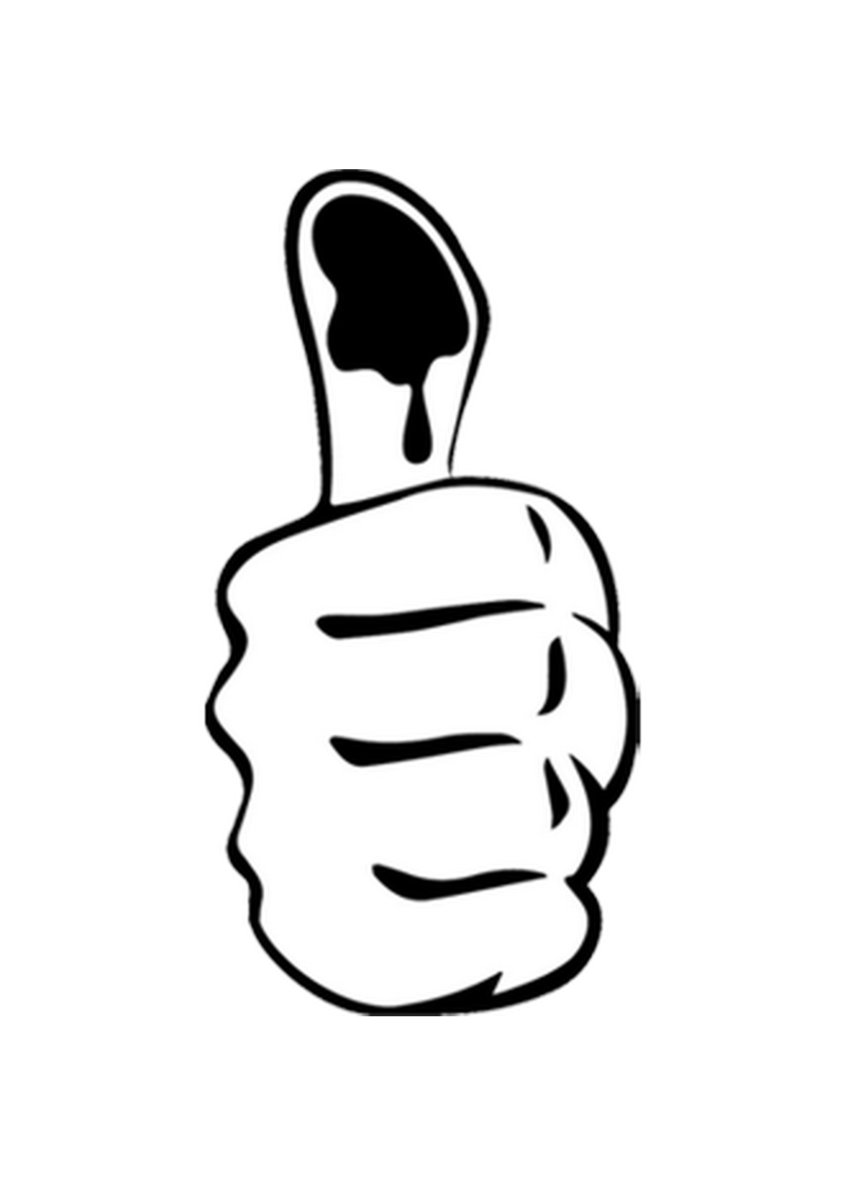 Thumbs Up Sticker