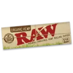 Raw Organic 1.25 Rolling Paper