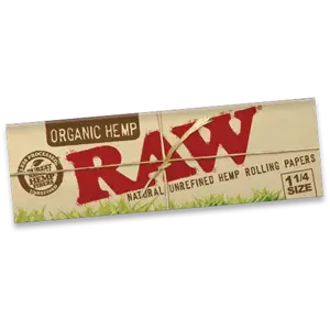 Raw Organic 1.25 Rolling Paper