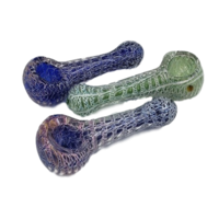 4" Bubble Trap Glass Hand Pipe