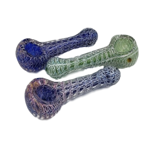 4" Bubble Trap Glass Hand Pipe