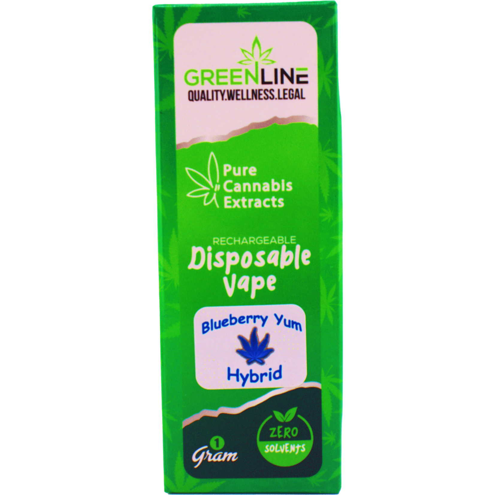 Green Line Entourage THC Disposable Vape 1 Gram