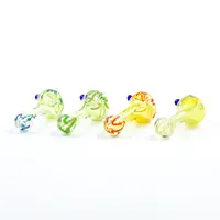 2.5" Fumed Glass Pipe