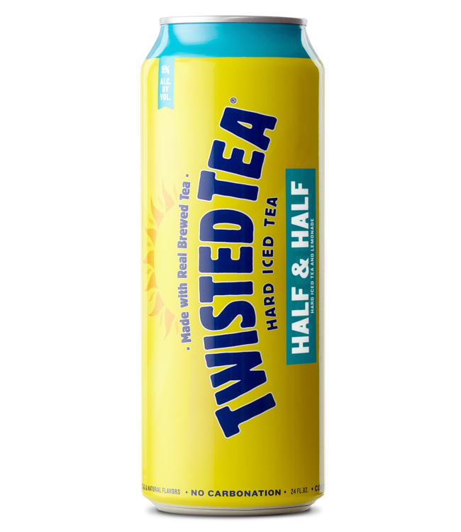 TWISTED TEA HALF AND HALF 24OZ SINGLE