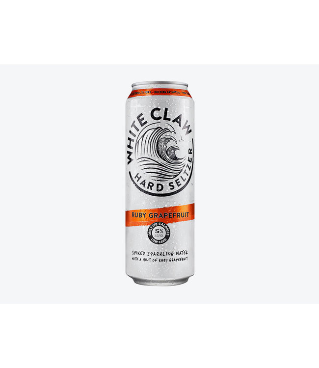 WHITE CLAW RUBY GRAPEFRUIT 24OZ SINGLE