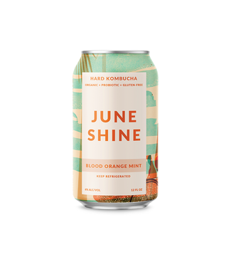 JUNESHINE BLOOD ORANGE MINT 16OZ SINGLE