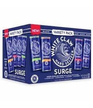 WHITE CLAW SURGE VARIETY 12PK 12OZ CANS