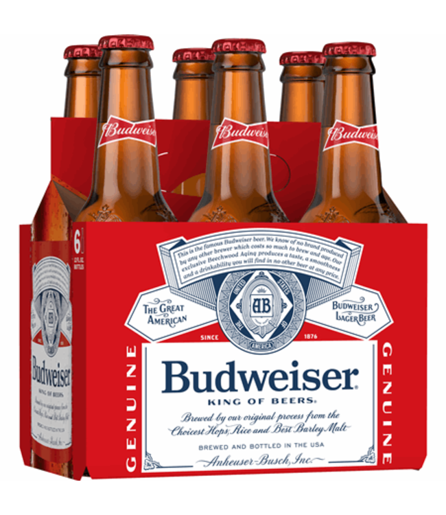 BUDWEISER 6PK