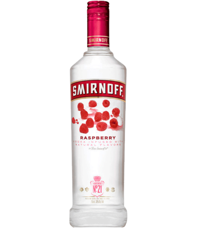 SMIRNOFF RASPBERRY VODKA 750ML