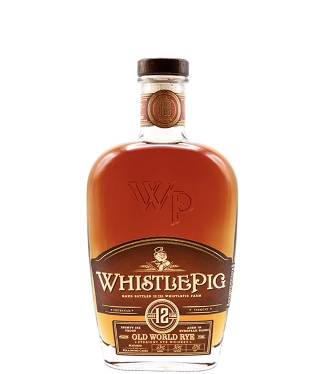 WHISTLE PIG 12 YEAR RYE OLD WORLD 750ML