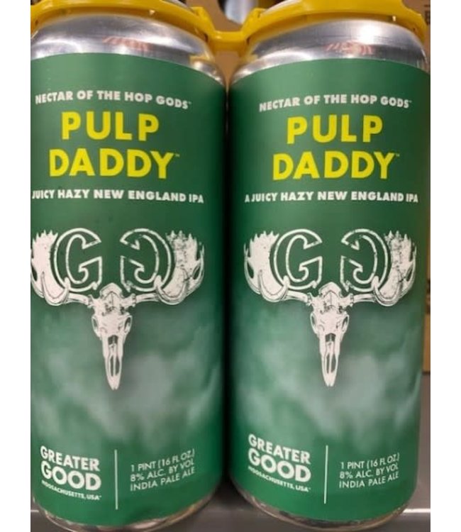 GREATER GOOD PULP DADDY 4PK