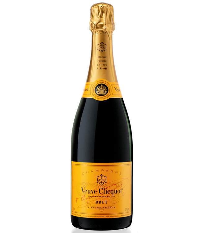 VEUVE CLICQUOT BRUT YELLOW LABEL CHAMPAGNE 750ML