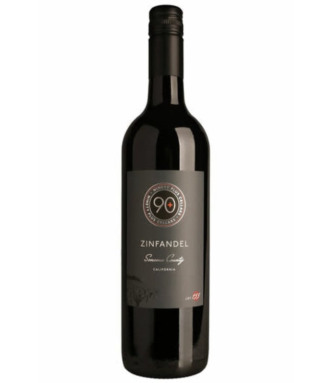 90 PLUS CELLARS LOT 180 ZINFANDEL CALIFORNIA 2020