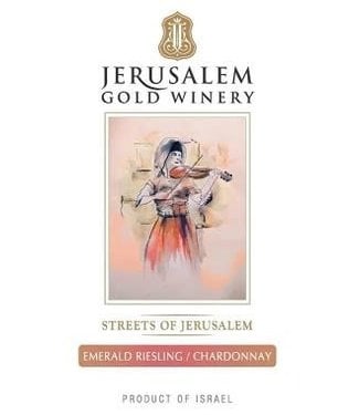 JERUSALEM GOLD RIESLING CHARDONNAY BLEND 2018