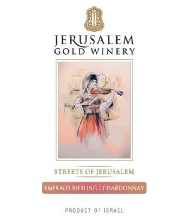 2018 Jerusalem Gold Winery Riesling Chardonnay Blend