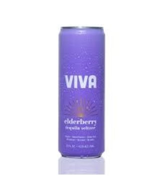 VIVA ELDERBERRY TEQUILA SELTZER 4PK